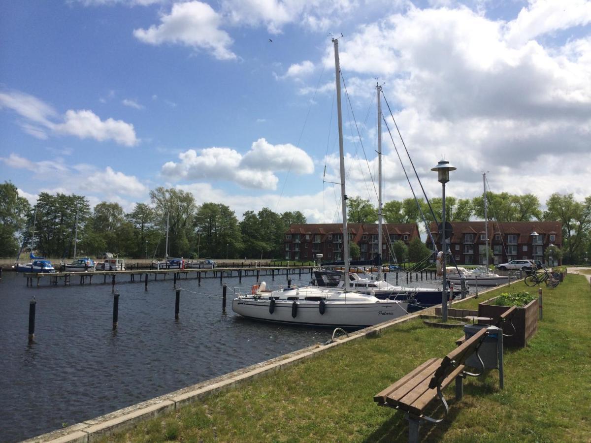 Blick Auf Yachthafen An Der Ostsee Ueckermünde Εξωτερικό φωτογραφία